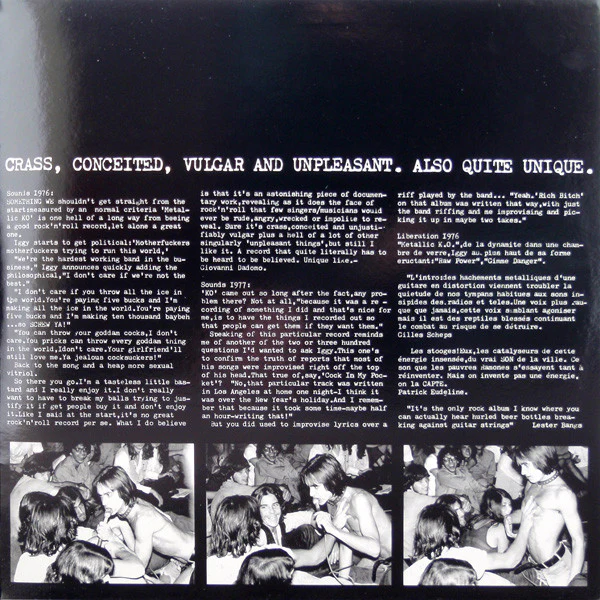 The Stooges – Metallic 2 X KO (VG+/E) – 2xLP, UK 2001 - Image 5