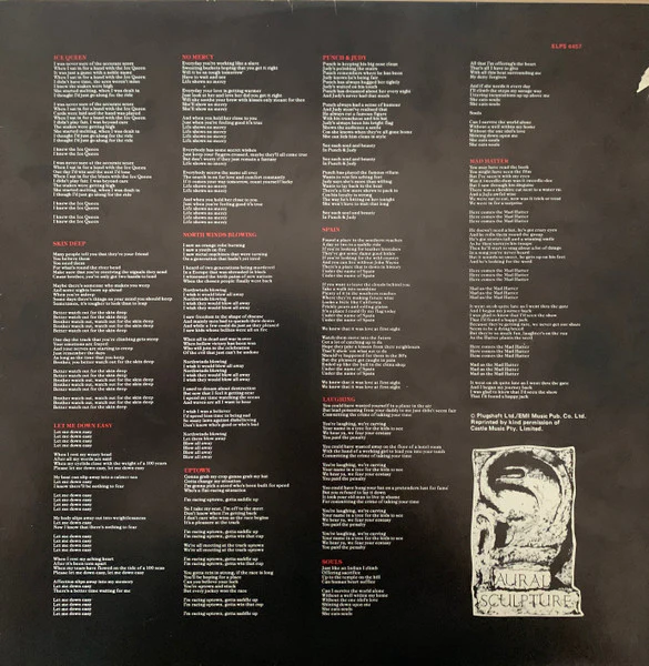 The Stranglers – Aural Sculpture (VG/VG+) – LP, AU 1984 - Image 3