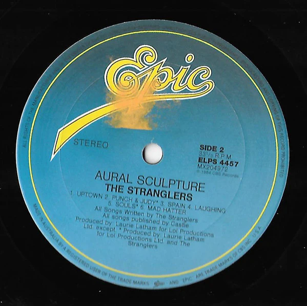 The Stranglers – Aural Sculpture (VG/VG+) – LP, AU 1984 - Image 5