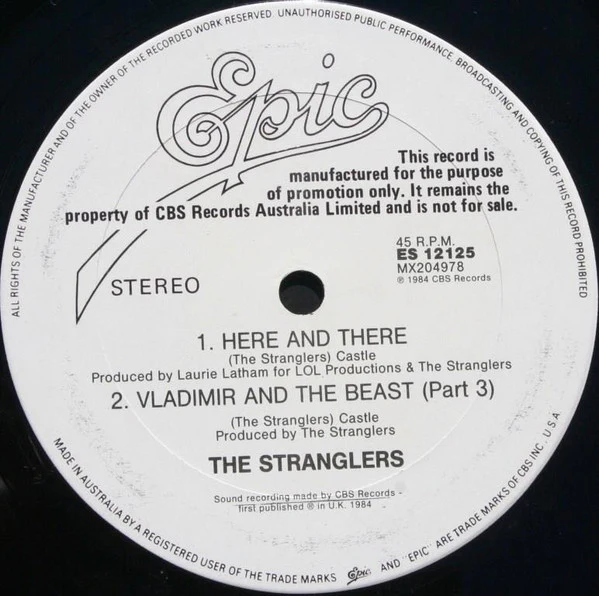 The Stranglers – Skin Deep (VG+/VG+) – 12", AU 1984 - Image 4