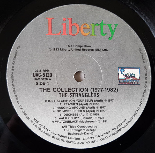 The Stranglers – The Collection 1977 - 1982 (VG+/VG+) – LP, AU - Image 3