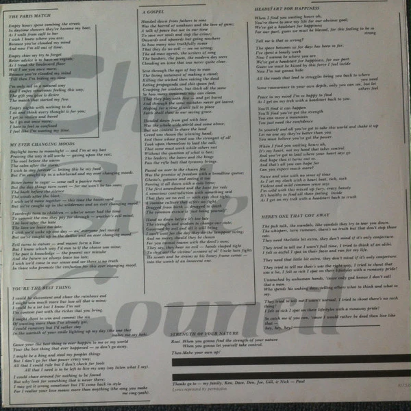 The Style Council – Café Bleu (VG+/VG+) – LP, NZ 1984 - Image 5