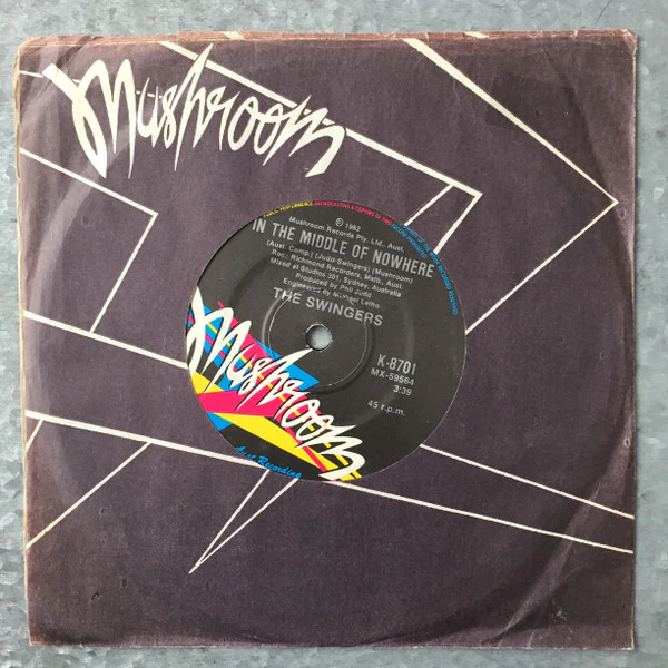 The Swingers – Punch And Judy (VG+/Generic) – 7", AU 1982 - Image 4