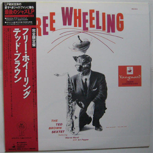 The Ted Brown Sextet, Warne Marsh, Art Pepper – Free Wheeling (E/NM) – LP, JP 1991, With OBI