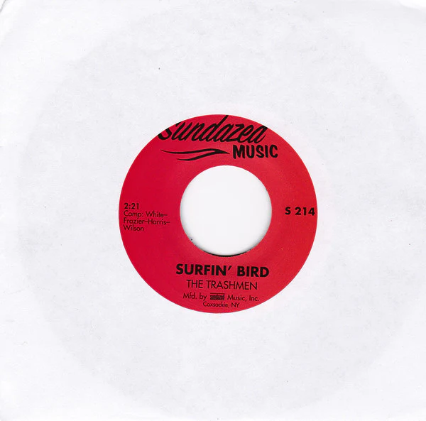 The Trashmen – Surfin' Bird (VG+/E) – 7", US 2010 - Image 3