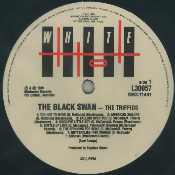 The Triffids – The Black Swan (VG+/VG+) – LP, AU 1989 - Image 3