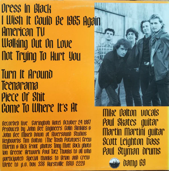 The Trilobites – Turn It Around (E/VG+) – LP, AU 1987 - Image 2