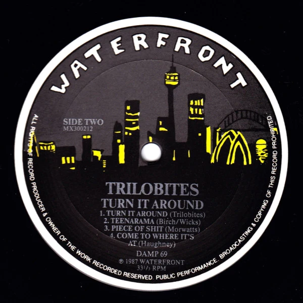 The Trilobites – Turn It Around (E/VG+) – LP, AU 1987 - Image 4