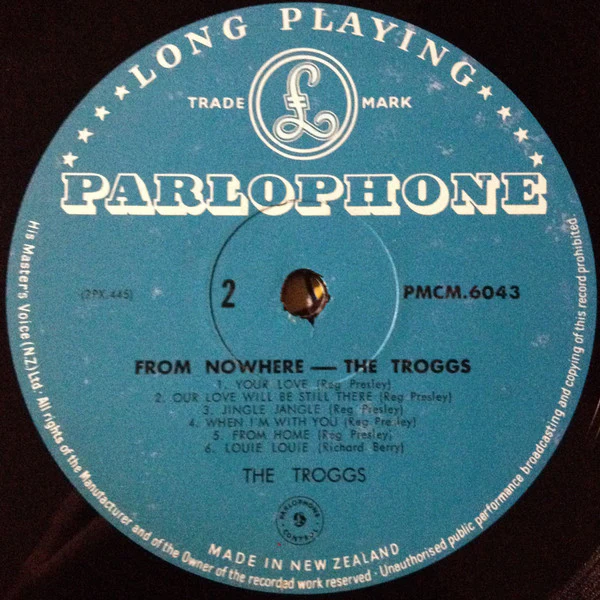 The Troggs – From Nowhere (G/G+) – LP, NZ 1966 - Image 4