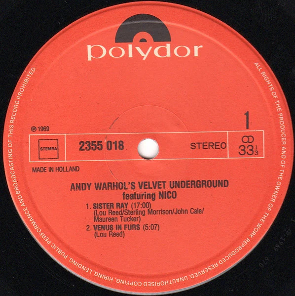 The Velvet Underground, Nico – Andy Warhol's Velvet Underground Featuring Nico (VG/VG+) – 2xLP, NL 1983 - Image 6