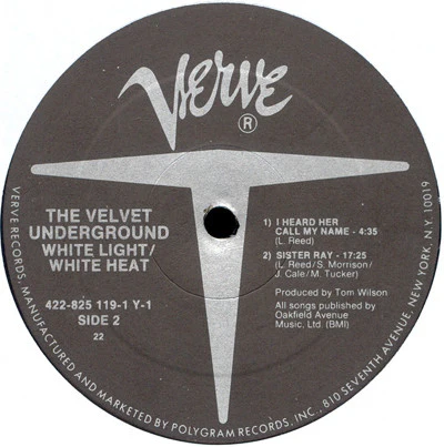 The Velvet Underground – White Light/White Heat (VG+/VG+) – LP, US 1985 - Image 4
