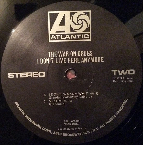 The War On Drugs – I Don't Live Here Anymore (VG+/VG+) – 2xLP, US 2021 - Image 6