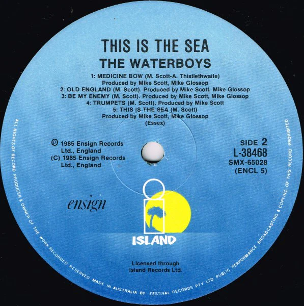 The Waterboys – This Is The Sea (VG+/VG+) – LP, AU 1985 - Image 4