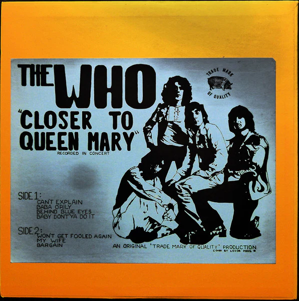 The Who – Closer To Queen Mary (VG+/VG+) – LP, US 1972 - Image 2