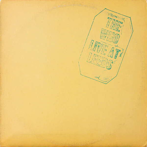 The Who – Live At Leeds (VG+/E) – LP, US 1980