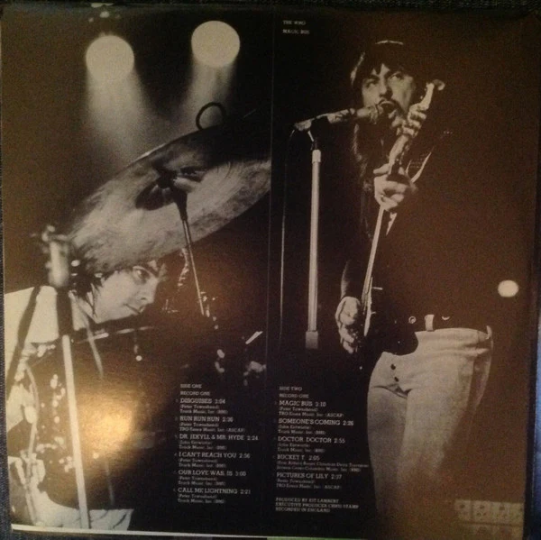 The Who – Magic Bus / The Who Sings My Generation (VG+/VG) – LP, CA 1977 - Image 2