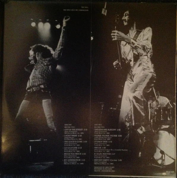 The Who – Magic Bus / The Who Sings My Generation (VG+/VG) – LP, CA 1977 - Image 3