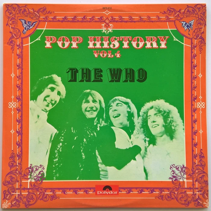 The Who – Pop History Vol 4 (VG+/VG) – 2xLP, AU 1972