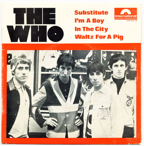The Who – The Who (G+/VG) – 7", AU 1967