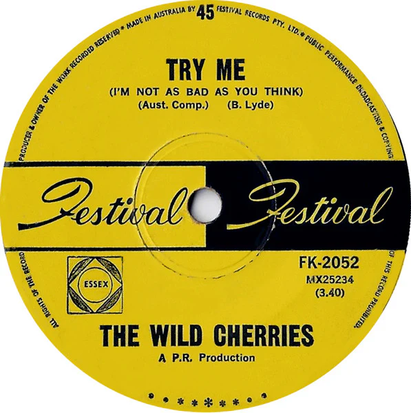 The Wild Cherries – That's Life (VG/Generic) – 7", AU 1967 - Image 2