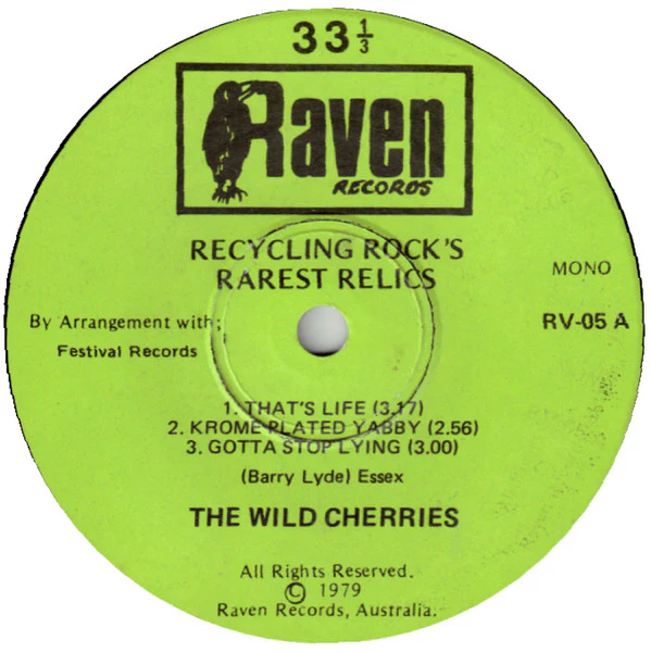 The Wild Cherries, The Throb – Let's Meet The Throb The Wild Cherries (VG+/VG) – 7", AU 1979 - Image 3