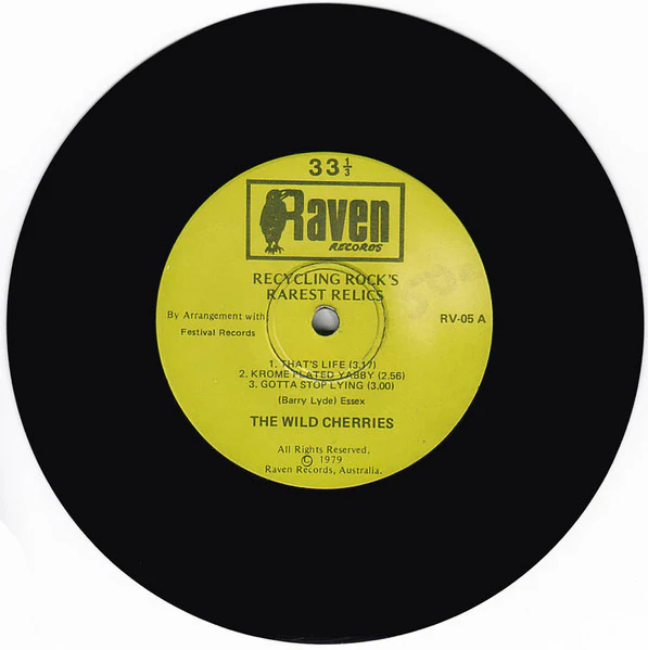 The Wild Cherries, The Throb – Let's Meet The Throb The Wild Cherries (VG+/VG) – 7", AU 1979 - Image 5