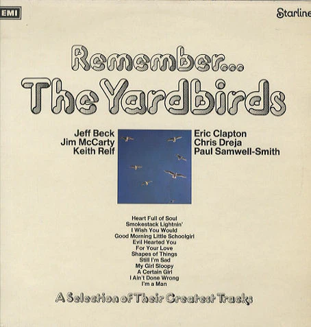 The Yardbirds – Remember... The Yardbirds (VG+/VG) – LP, NZ 1971