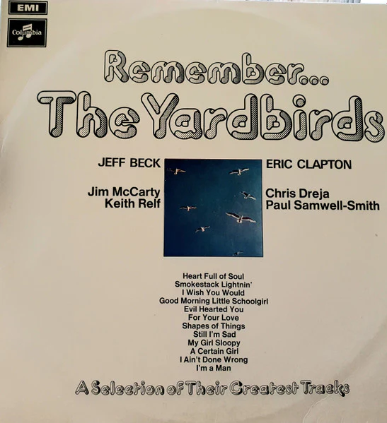 The Yardbirds – Remember... The Yardbirds (VG+/VG+) – LP, AU 1971
