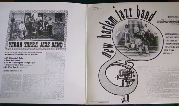 The Yarra Yarra New Orleans Jazz Band, New Harlem Jazz Band – Australian Jazz Of The 70's – Vol. 1 (VG+/VG+) – LP, AU 1972 - Image 3