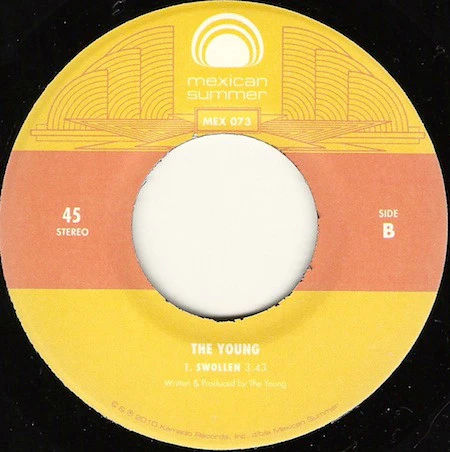 The Young – Sweet & Swollen (E/E) – 7", US 2010 - Image 6