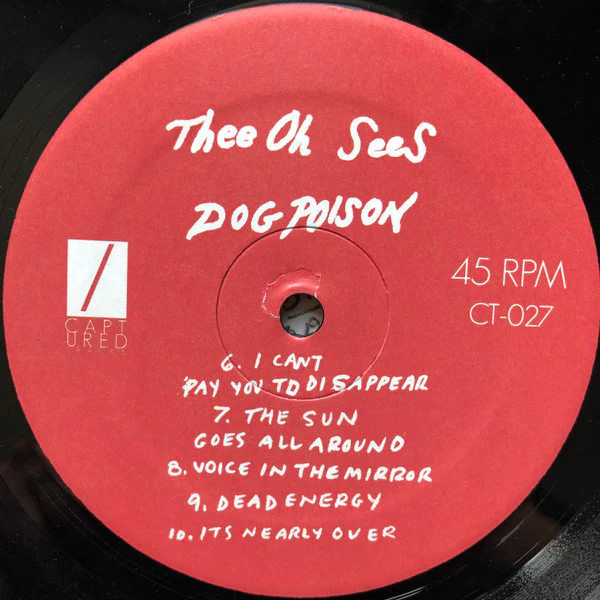 Thee Oh Sees – Dog Poison (VG/VG+) – LP, US 2009 - Image 4