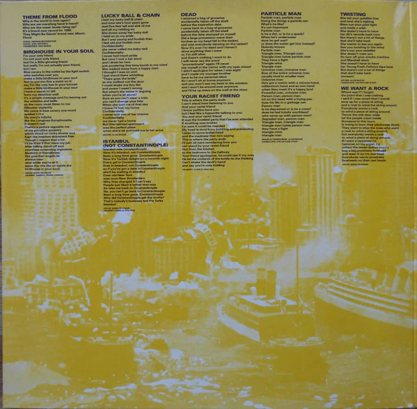They Might Be Giants – Flood (VG+/VG+) – LP, UK 1990 - Image 2