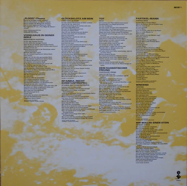 They Might Be Giants – Flood (VG+/VG+) – LP, UK 1990 - Image 7