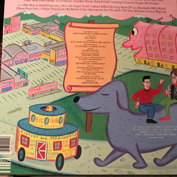 They Might Be Giants – They Might Be Giants (VG+/E) – LP, US 1987 - Image 2