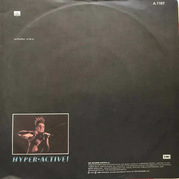 Thomas Dolby – Hyperactive! (VG+/VG+) – 7", AU 1984 - Image 2