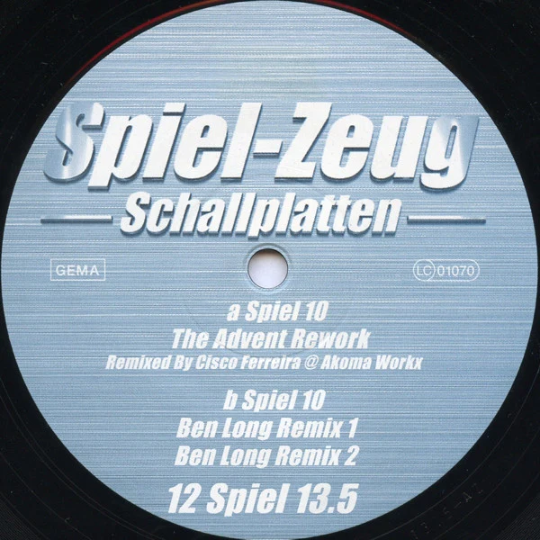 Thomas Schumacher – Spiel 10 Remix (VG/VG)