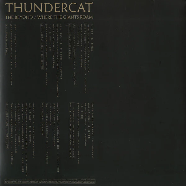 Thundercat – The Beyond / Where The Giants Roam (E/E) – 12", UK 2015 - Image 2