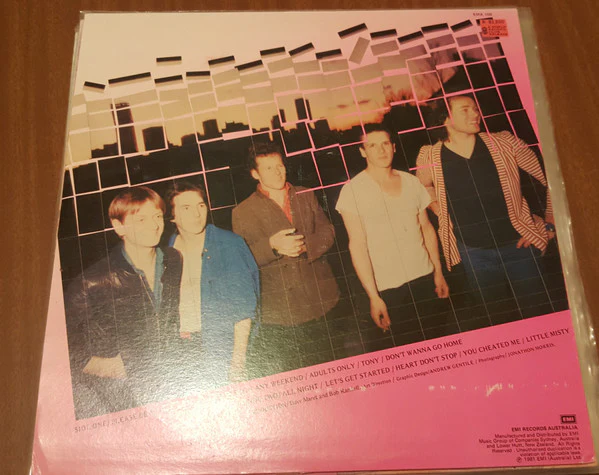 Tigers – Tigers (VG+/VG+) – LP, AU 1981 - Image 2