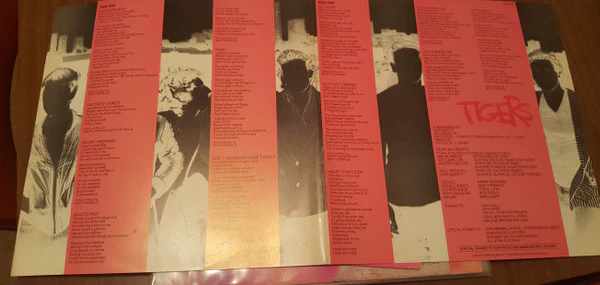 Tigers – Tigers (VG+/VG+) – LP, AU 1981 - Image 3