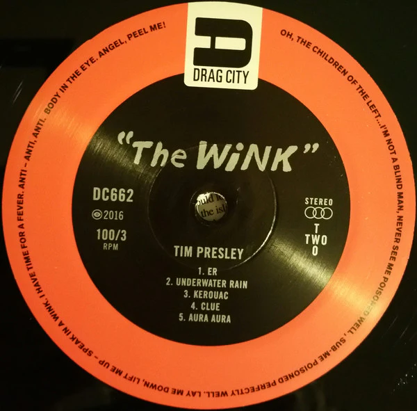 Tim Presley – The Wink (VG+/VG+) – LP, US 2016 - Image 4