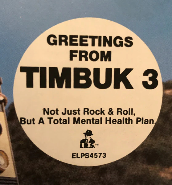 Timbuk 3 – Greetings From Timbuk 3 (E/E) – LP, AU 1986 - Image 2