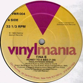 Tina B – Honey To A Bee (VG/VG) – 12", US 1986 - Image 3