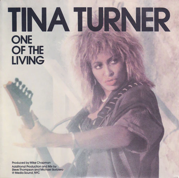 Tina Turner – One Of The Living (E/VG+) – 7", AU 1985