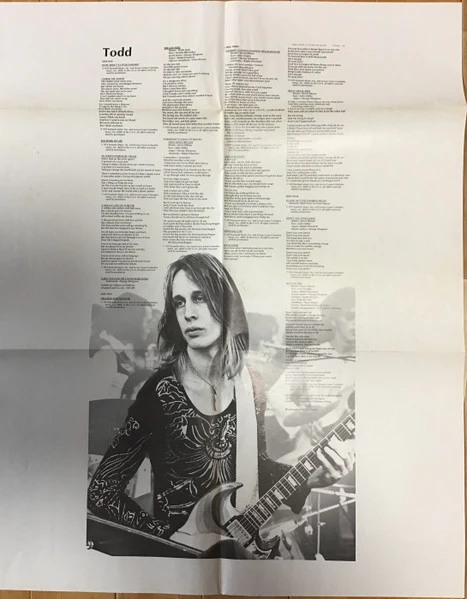 Todd Rundgren – Todd (E/VG+) – 2xLP, JP 1974, No OBI - Image 5