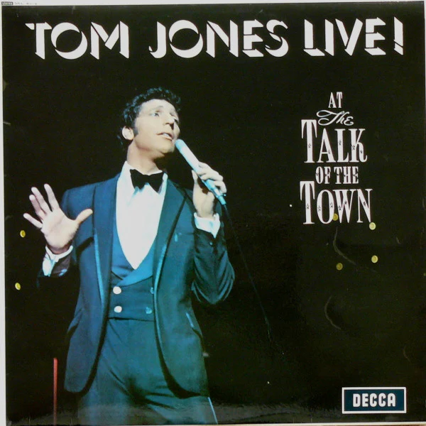 Tom Jones – Tom Jones Live! At The Talk Of The Town (VG/VG+) – LP, AU 1969