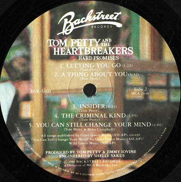 Tom Petty And The Heartbreakers – Hard Promises (VG+/E) – LP, US 1981 - Image 4