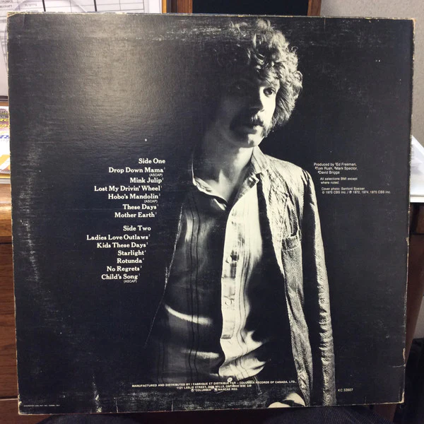 Tom Rush – The Best Of Tom Rush (VG+/VG+) – LP, CA 1975 - Image 2