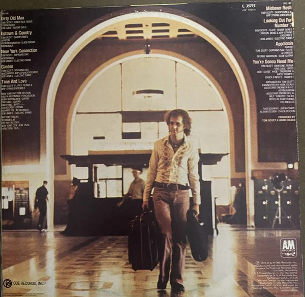 Tom Scott – New York Connection (VG+/VG+) – LP, AU 1975 - Image 2
