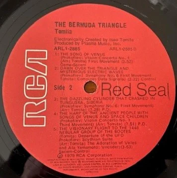 Tomita – The Bermuda Triangle (VG/VG) – LP, AU 1979 - Image 3