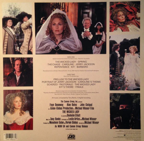 Tony Banks – The Wicked Lady (Original Soundtrack) (E/E) – LP, US 1983 - Image 2